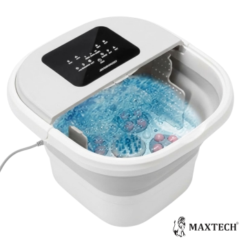 Masażer wodny do stóp HYDROMASAŻ Składany z shiatsu  + pilot  MAX-S3